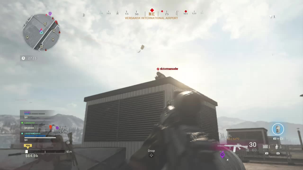 Some warzone game play