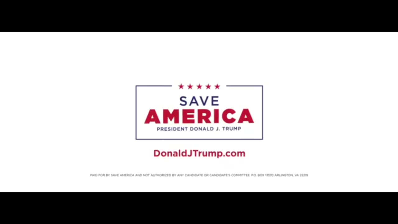 Donald Trump Save America ad