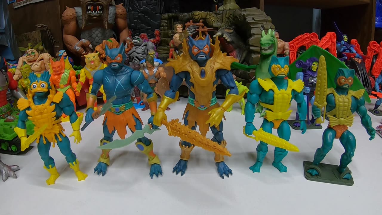 Masters Of The Universe Masterverse Mer-Man Revelation Version 2 Action Figure! MOTU Masterverse!