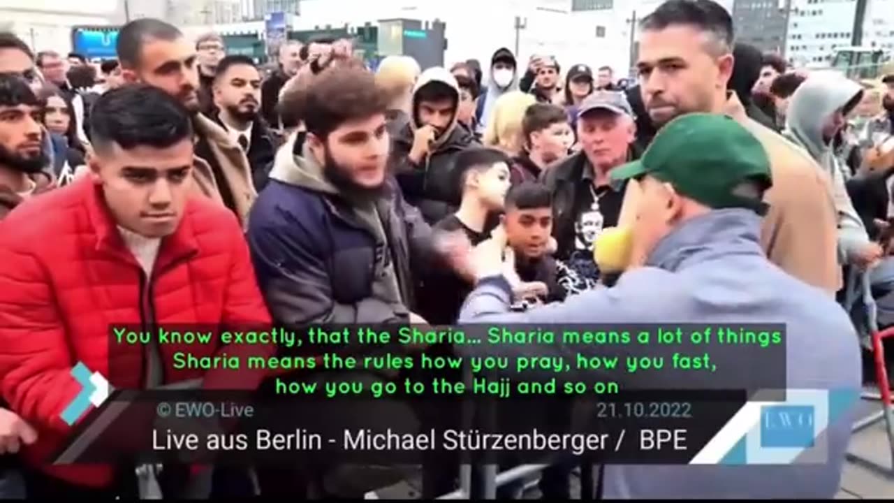 Moslem über Scharia