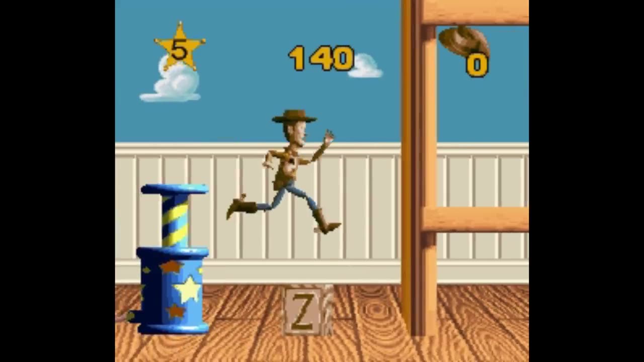 $ Bill Plays! My Video of SNES 9X TOY STORY PART 2