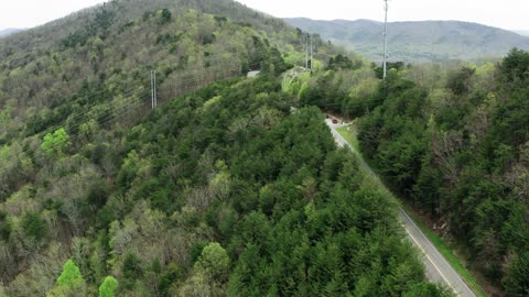 green road mountain