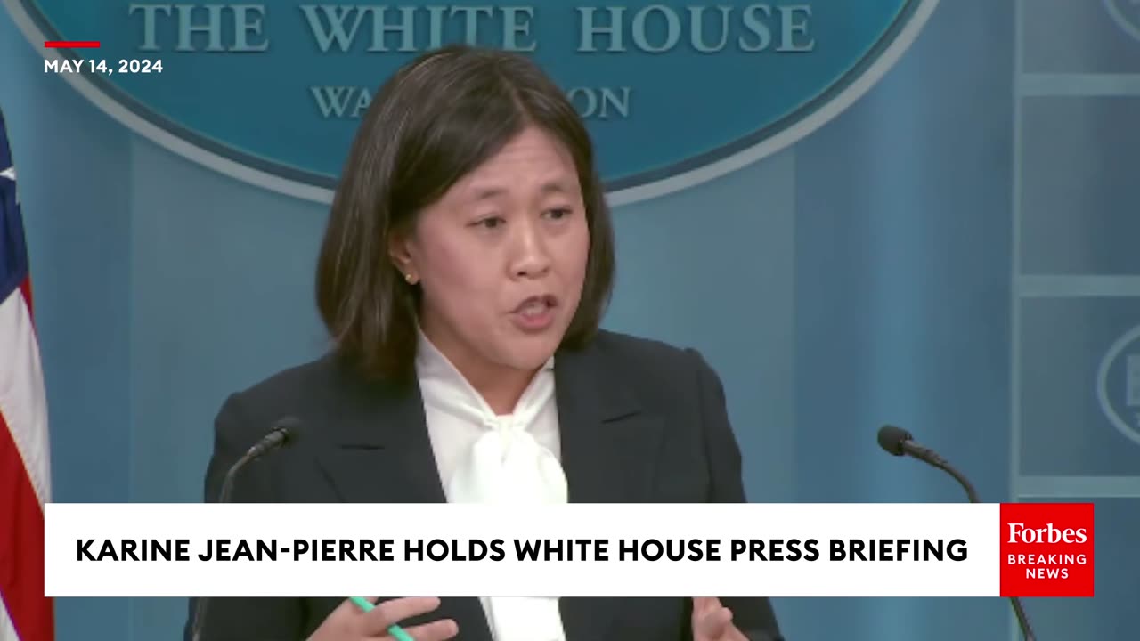 Reporter Raises Concern To Top Biden Official About Tariffs On China Increasing Prices For Consumers