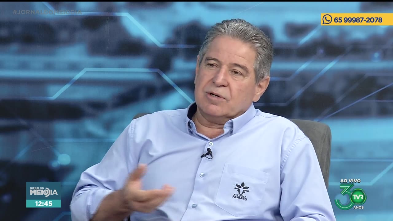 'Não vejo risco nenhum', diz presidente da Famato sobre flexibilização de agrotóxicos