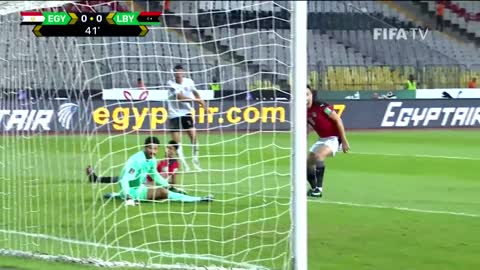 Egypt v Libya FIFA World Cup Qatar 2022 Qualifier Match Highlights