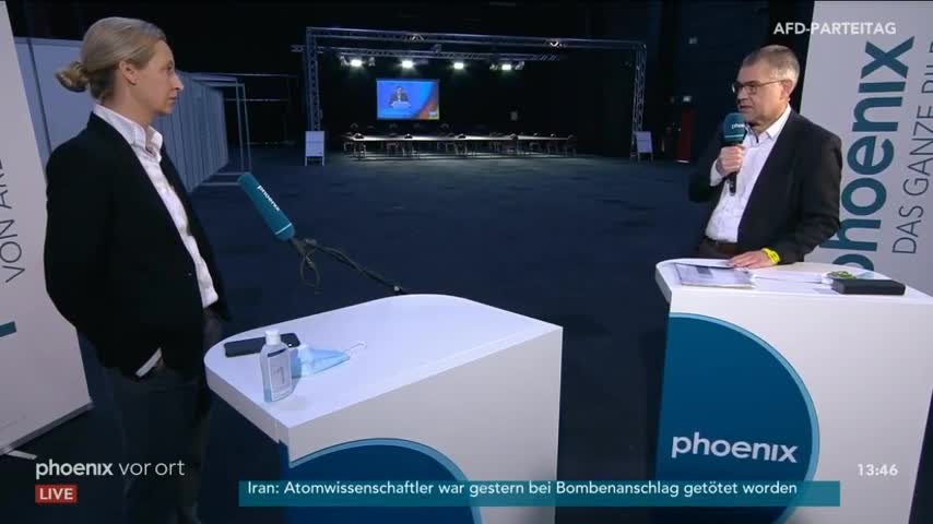 Eklat bei Phoenix - Nach Nationalsozialismus-Vorwurf bricht Alice Weidel das Interview ab!