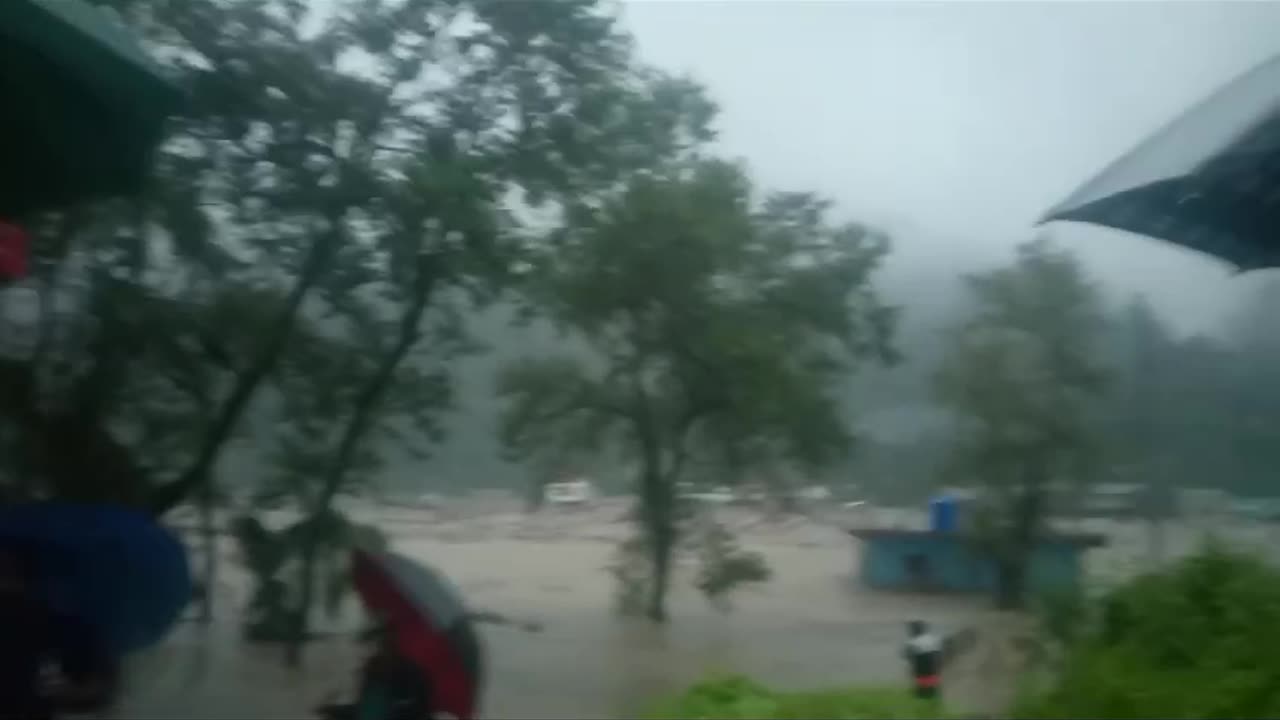 Flood in sikkim