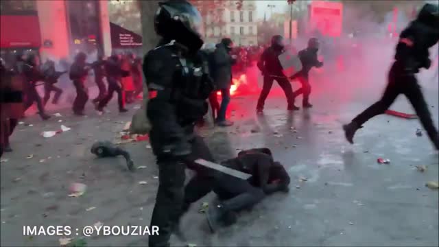 BREAKING Paris Footage MSM Is Not Shwoing YOU !!!