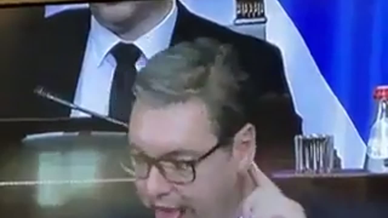 Reptilian shape shifter malfunctions on live TV