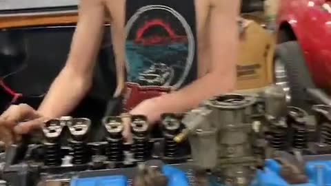 Repair workers added a bottle