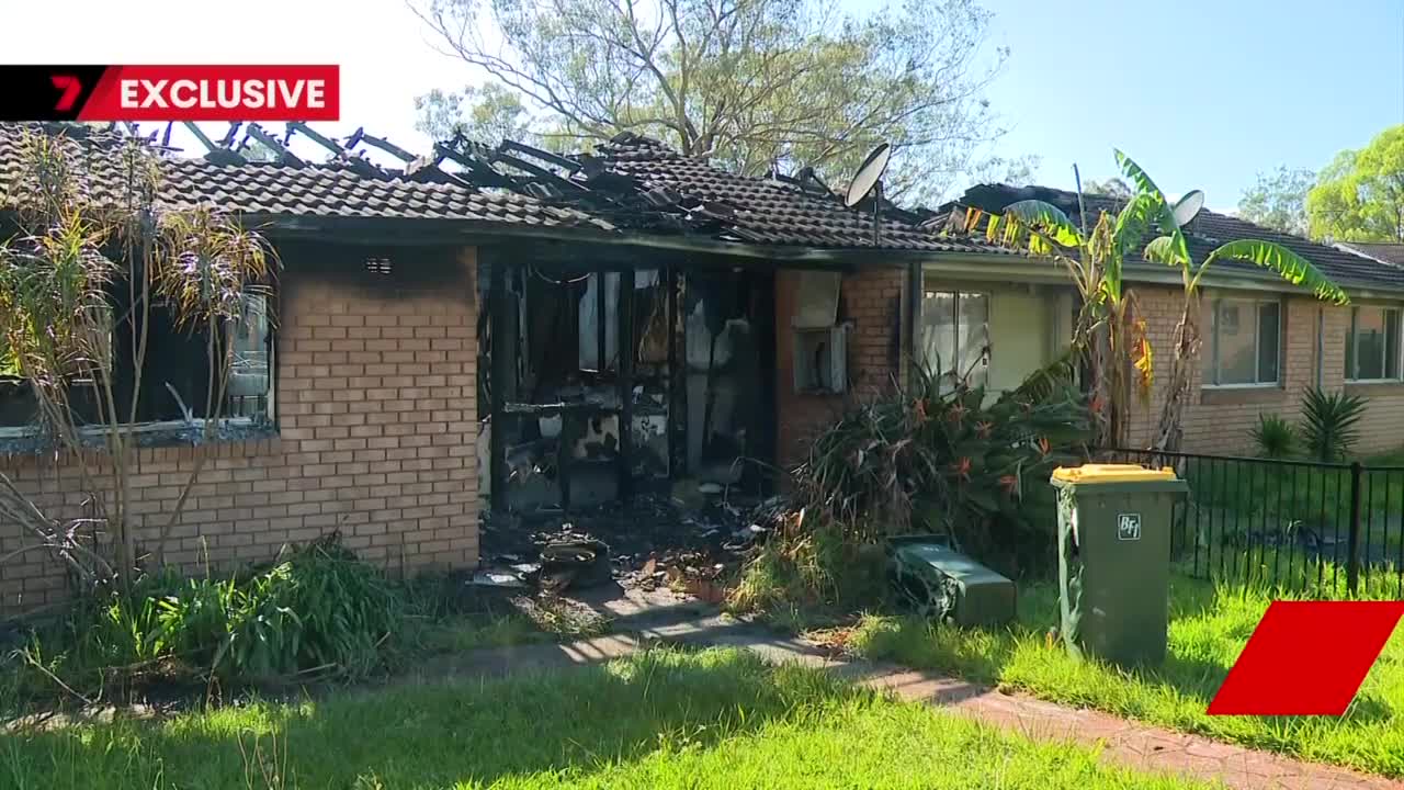 Two homes on the same Claymore street have gone up in flames