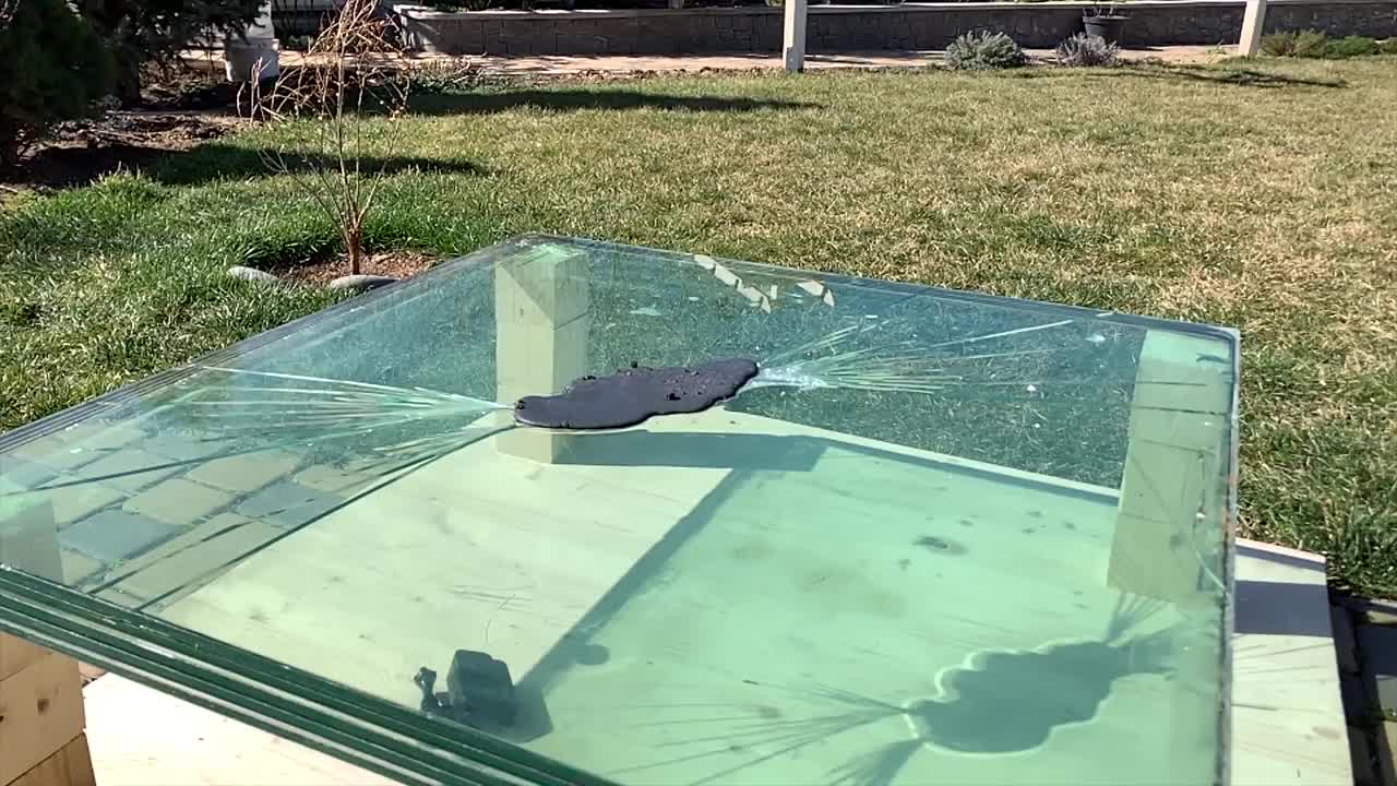 Experiment: LAVA vs BULLETPROOF GLASS