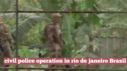 civil police operation in rio de janeiro Brazil 3