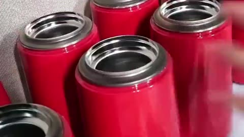 the production process thermos cups
