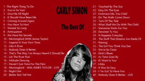 CARLY SIMON - THE BEST OF