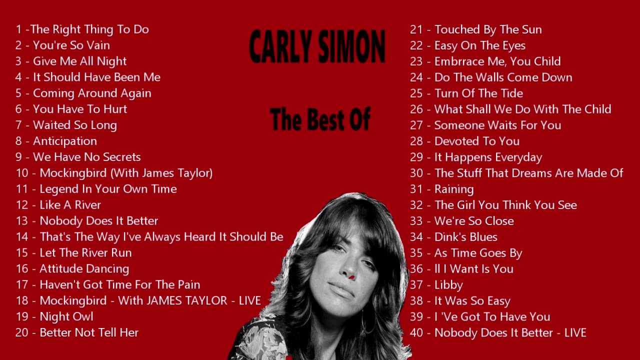 CARLY SIMON - THE BEST OF