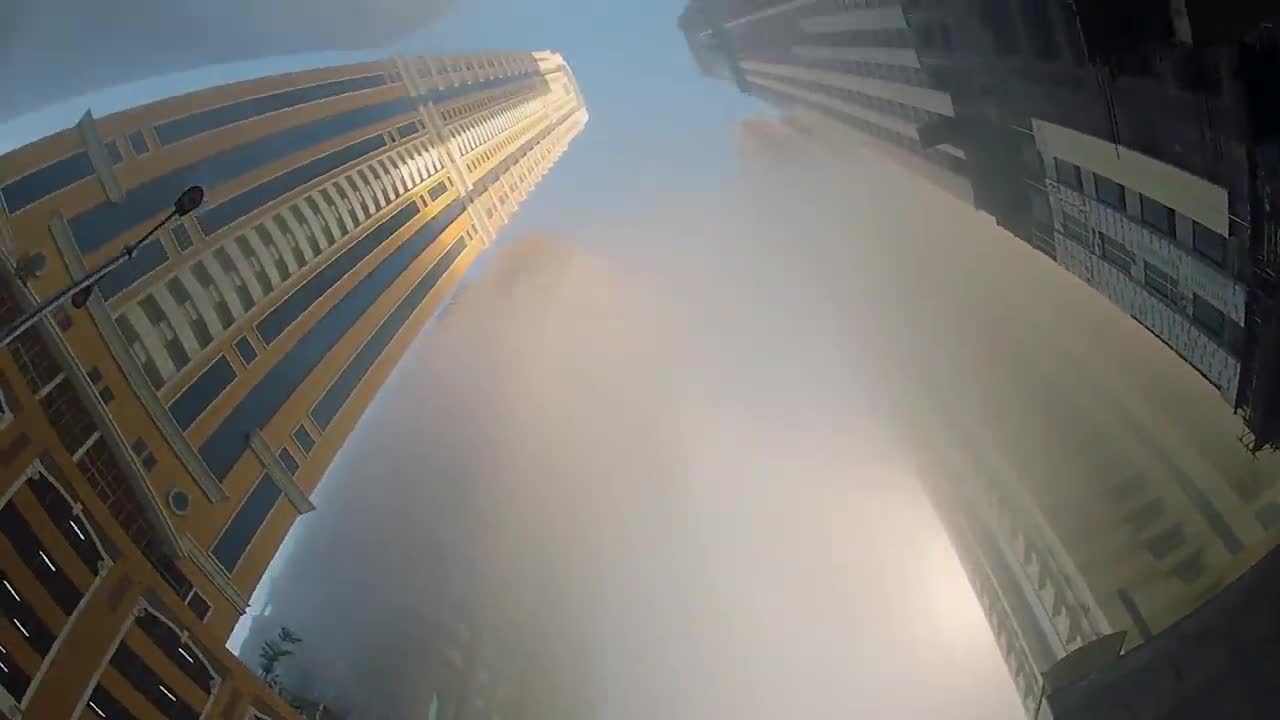 BASE jump into Downtown | Tall Building