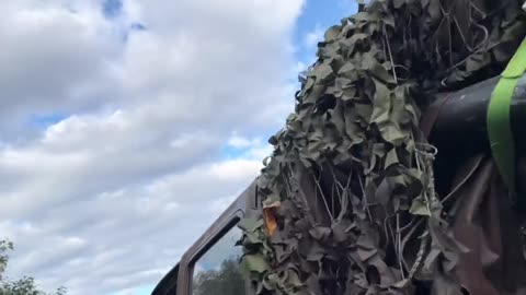 Ukrainian Attack on Russian Positions
