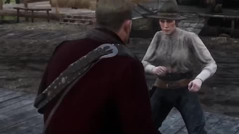 RDR 2 In Valentine Lady's Gone Wild