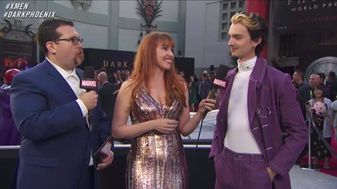 Kodi Smit-McPhee on the honor of playing Nightcrawler at the X-Men Dark Phoenix Premiere