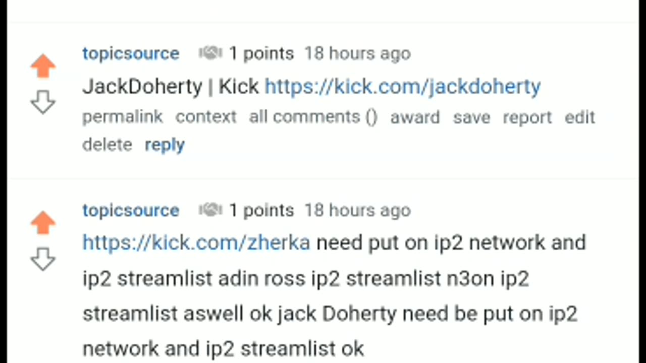 These ip2 community zherka and jack doherty blogger part3 10/23/23