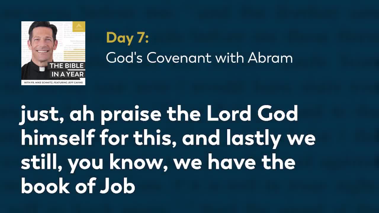 Day 7 God's Covenant with Abram— The Bible in a Year (with Fr. Mike Schmitz)