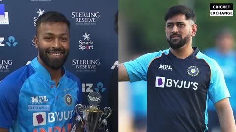 Hardik Pandya Gets emotional on Ms Dhoni after winning T20 series by 1-0 vs NZ