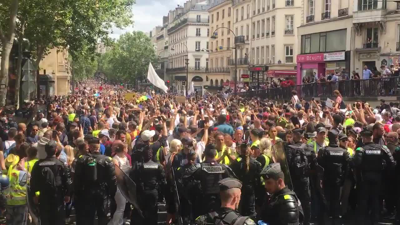 france protests