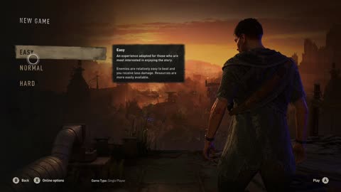 DYING LIGHT 2 - Console Setting Menu