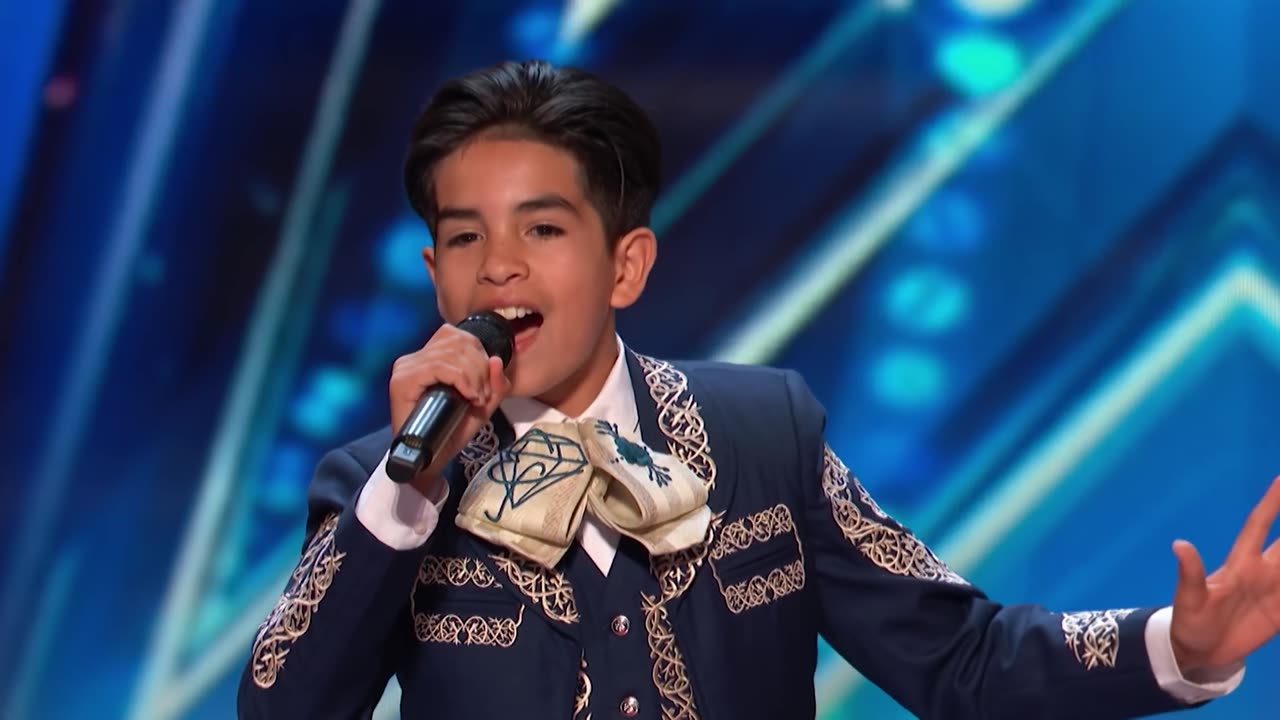 Early Release_ 11-year-old Eduardo Antonio Trevino impresses the judges_ _ Auditions