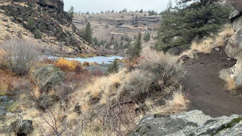 Central Oregon – Steelhead Falls – Canyon Valley High Desert – 4K