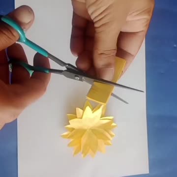 Paper Flower Wall Hanging For Home Decor