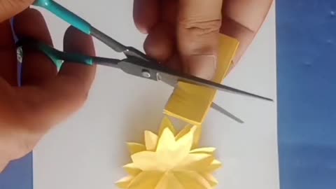 Paper Flower Wall Hanging For Home Decor