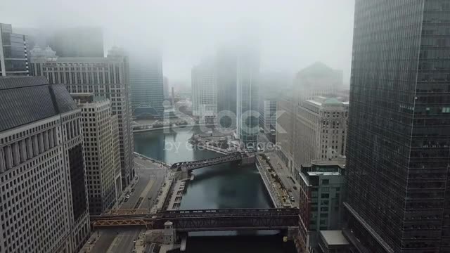 scenery of chicago river