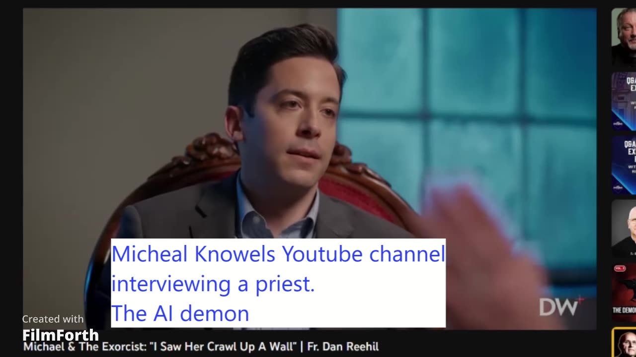 Micheal Knowles interviews a preist about the AI demon!