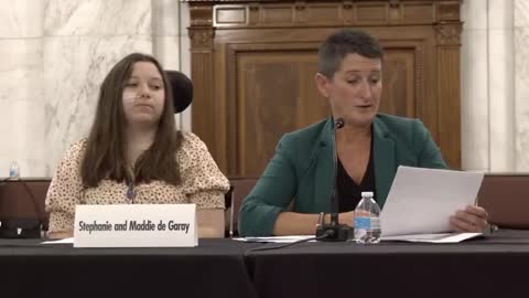 Senate hearings on Vaxx: 12 YO victim of Pfizer trials crippled yet ignored in Pfizer data