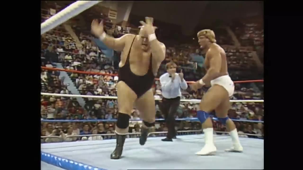 (1987.09.23) Paul Orndorff vs King Kong Bundy - Saturday Nights Main Event - WWF