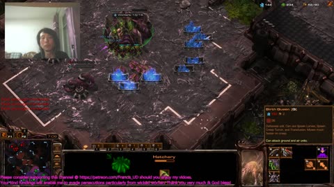 starcraft2 zvt on hard lead got beaten by a hardcore terran