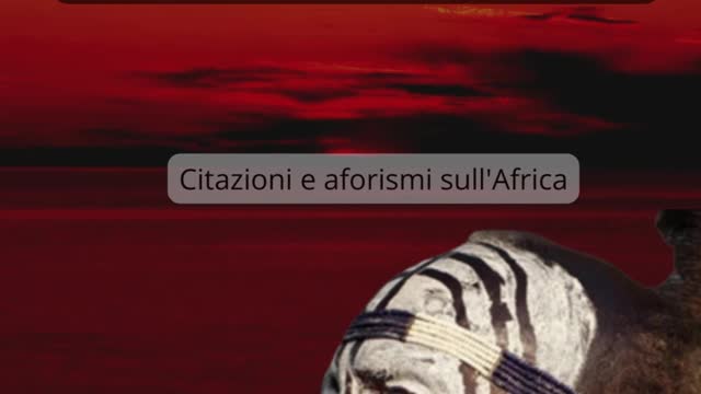 “L'Europa è ricca grazia l'Africa