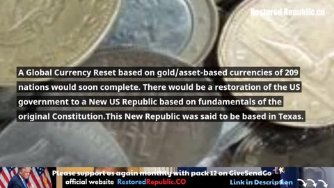 Restored Republic via a GCR as of July 4, 2023