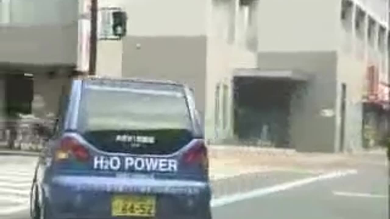 JAPANESE WATER POWERED CAR