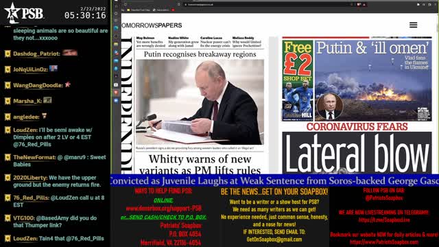 2022-02-22 05:00 EST - Based Amy