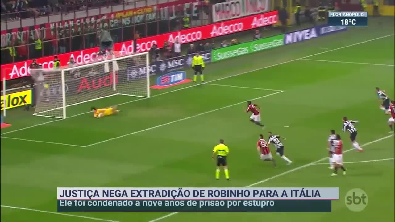 Justiça brasileira nega extradição de Robinho para Itália | SBT Brasil (03/11/22)