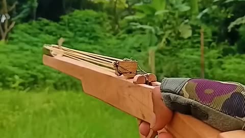 Gun Made By wood