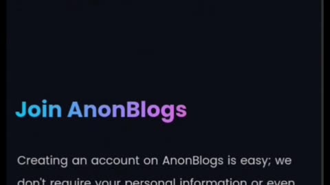 Check Out AnonBlogs.Com