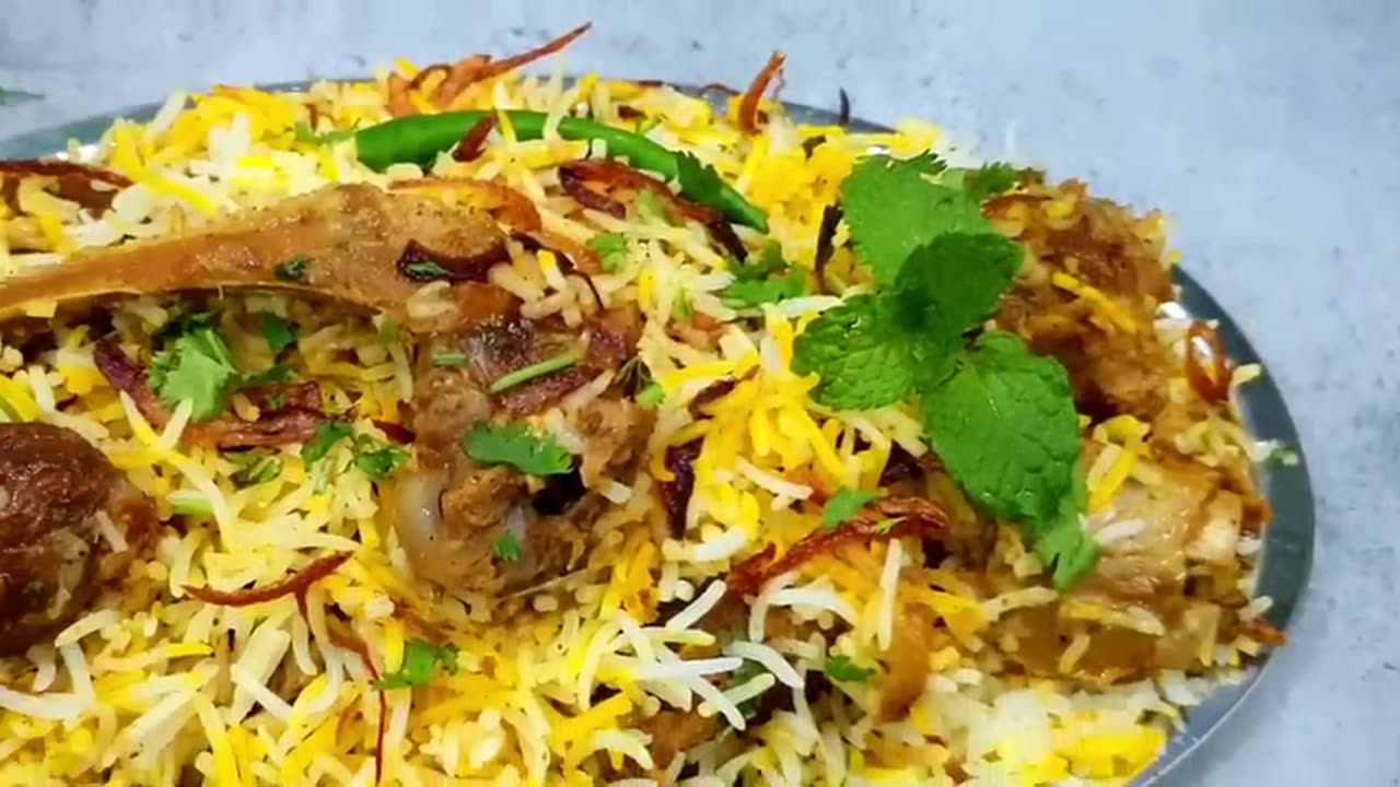 Mutton Biryani | 1 Kilo Dawat Wali Mutton Biryani | Muslim Style Biryani