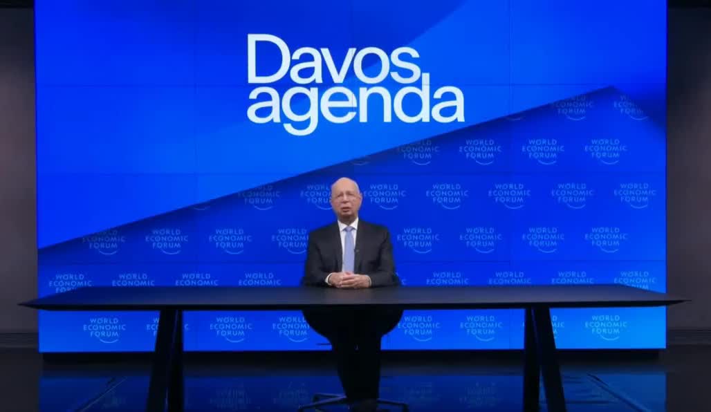 Klaus Schwab kicks off World Economic Forum with China's Xi Jinping