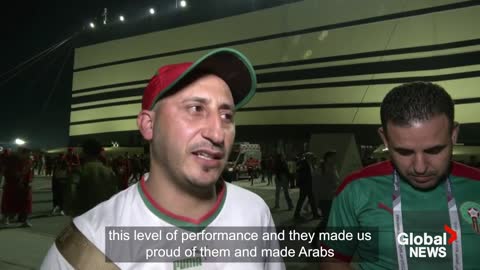 World Cup 2022 Moroccan fans shed tears over semifinal loss to France