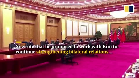 China’s Xi ‘willing to work with’ North Korean leader Kim on regional peace and stability