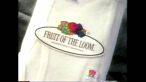 Fruit of the Loom Underwear Commercial (1989)